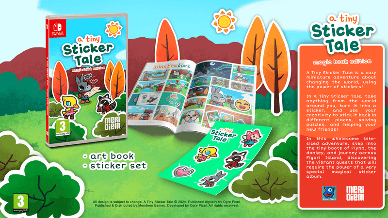 A Tiny Sticker Tale - Magic Book Edition (Nintendo Switch) 8436622260010