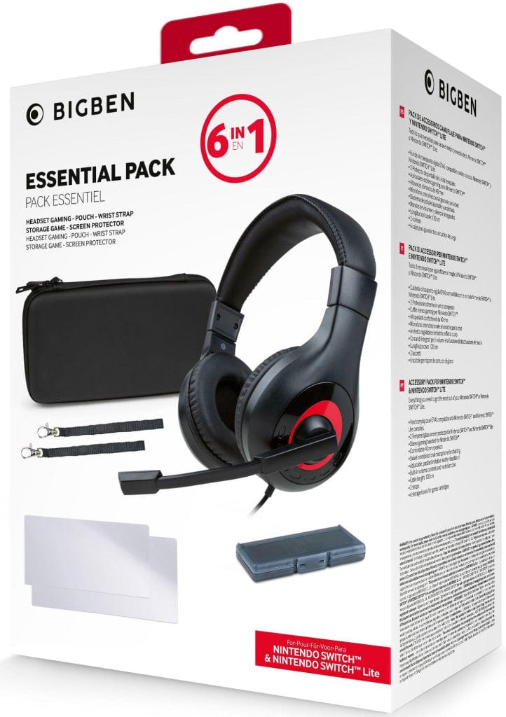 BIGBEN ESSENTIAL PACK 6IN1 - NINTENDO SWITCH 3665962006513