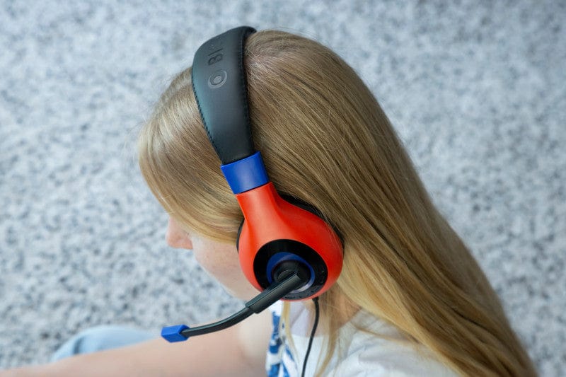 BIGBEN NINTENDO SWITCH HEADSET MARIO RED/BLUE SLUŠALKE 3665962007046