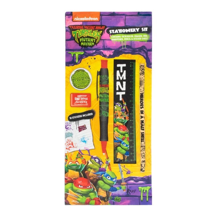 BLUE SKY TMNT PISARNIŠKI SET - 5PC - MAYHEM 5056563715740