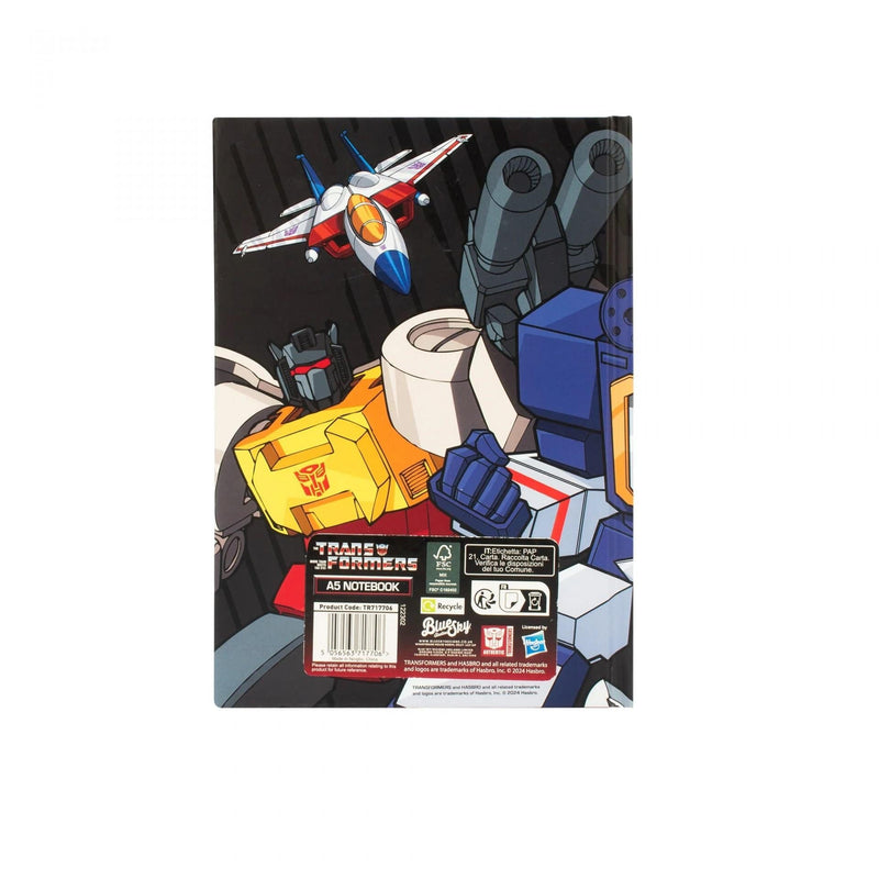 BLUE SKY TRANSFORMERS NOTEBOOK - A5 PREMIUM BELEŽKA 5056563717706