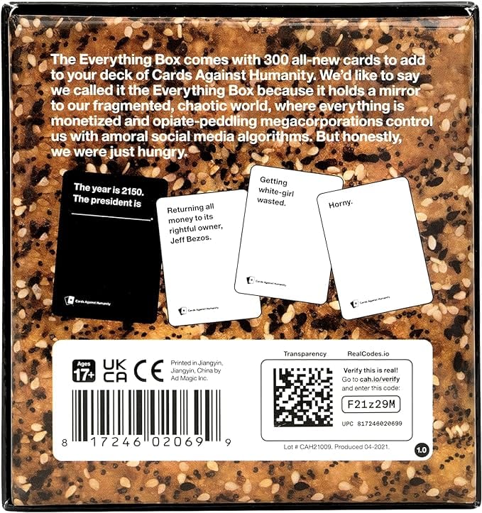 Card Against Humanity Everything Box - zabavne igralne karte 817246020699