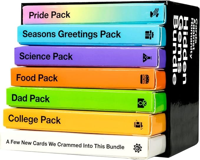 Cards Against Humanity Hidden Gems Bundle - Zabavne igralne karte 817246020361