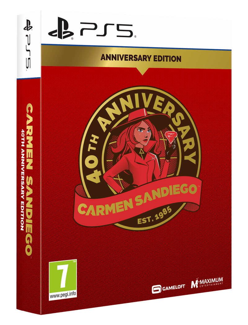 Carmen Sandiego 40th Anniversary Edition 5016488142519