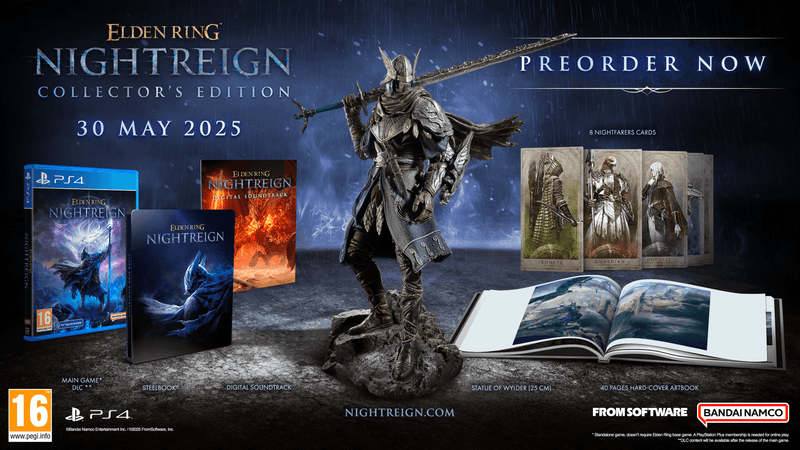 ELDEN RING NIGHTREIGN – COLLECTORS EDITION (PS4) 3391892035018