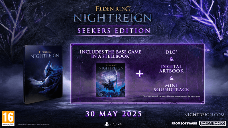 ELDEN RING NIGHTREIGN - SEEKERS EDITION (PS4) 3391892035155