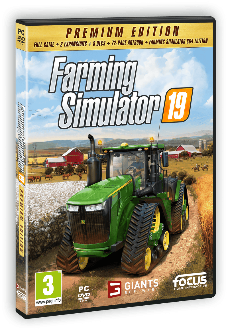 Farming Simulator 19 - Premium Edition (PC) - POŠKODOVANA EMBALAŽA 3200000001992