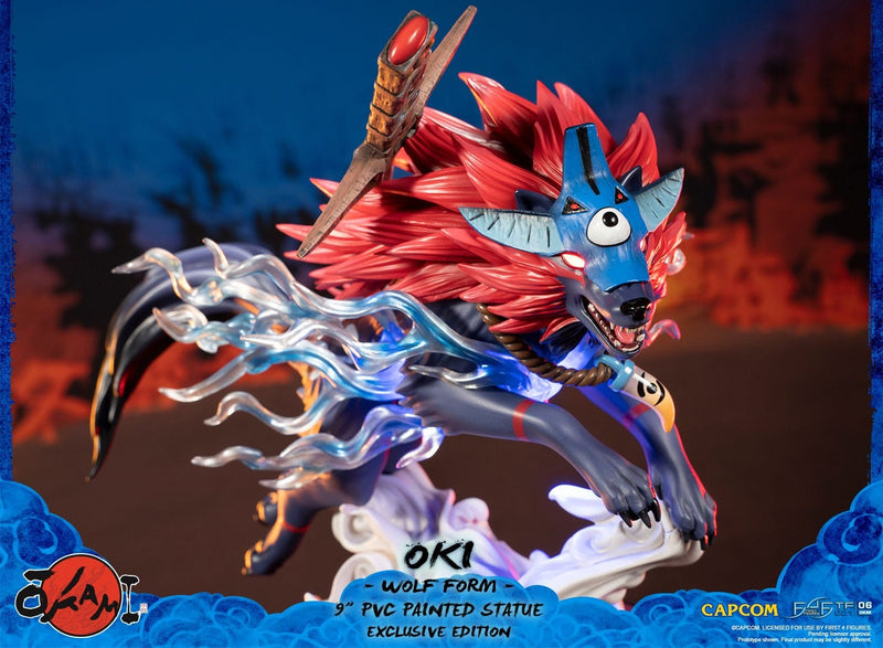 FIRST4FIGURES - OKAMI (OKI - WOLF FORM) PVC FIGURA 5060316623169