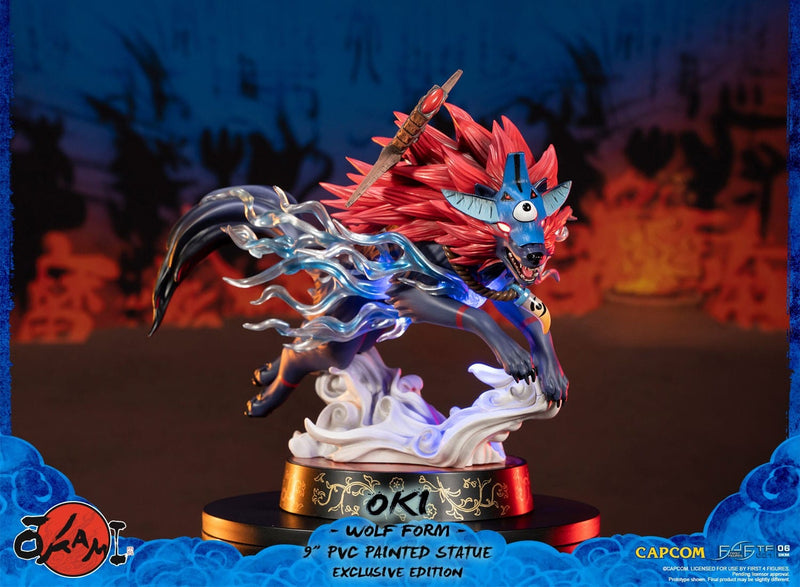 FIRST4FIGURES - OKAMI (OKI - WOLF FORM) PVC FIGURA 5060316623169