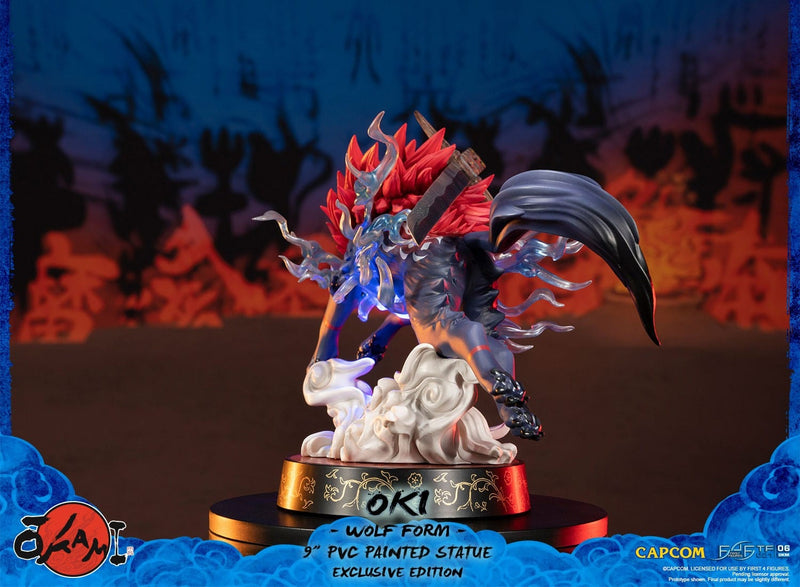 FIRST4FIGURES - OKAMI (OKI - WOLF FORM) PVC FIGURA 5060316623169