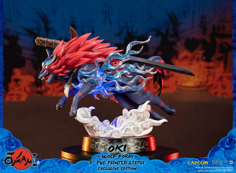 FIRST4FIGURES - OKAMI (OKI - WOLF FORM) PVC FIGURA 5060316623169