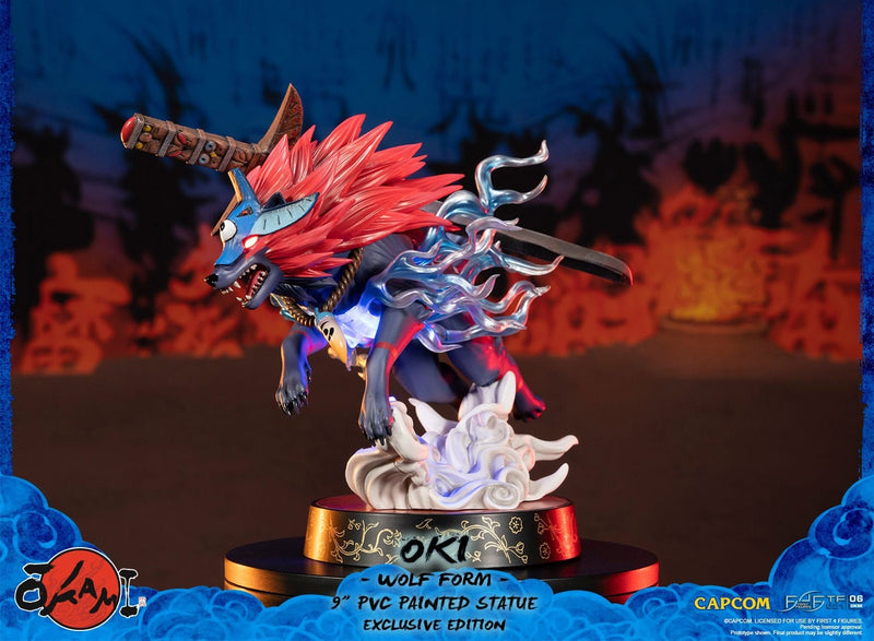 FIRST4FIGURES - OKAMI (OKI - WOLF FORM) PVC FIGURA 5060316623169