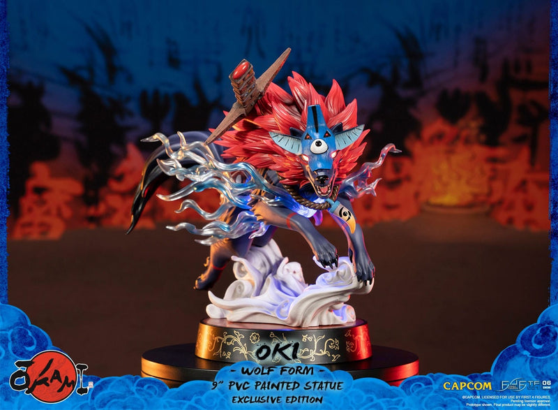 FIRST4FIGURES - OKAMI (OKI - WOLF FORM) PVC FIGURA 5060316623169