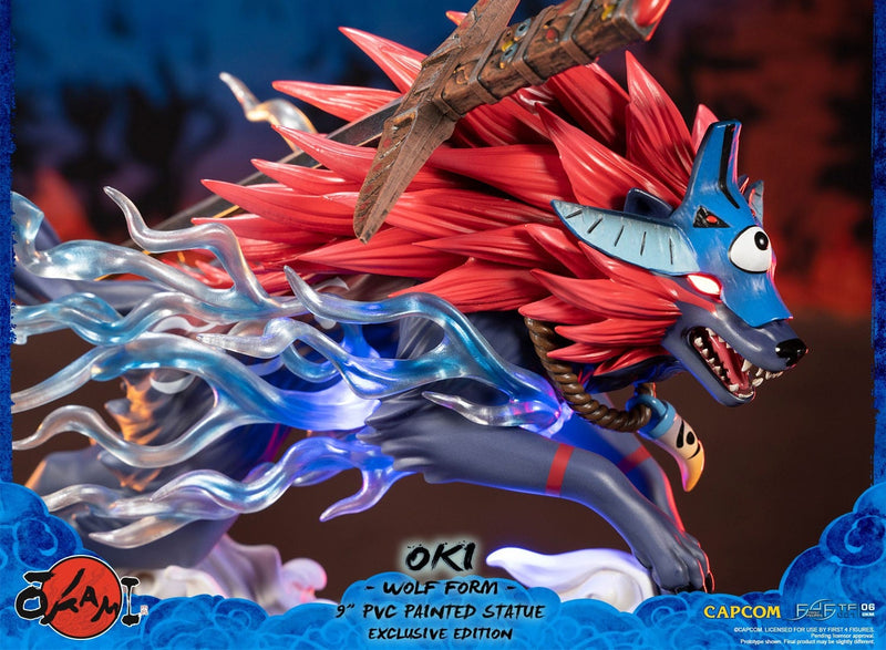 FIRST4FIGURES - OKAMI (OKI - WOLF FORM) PVC FIGURA 5060316623169