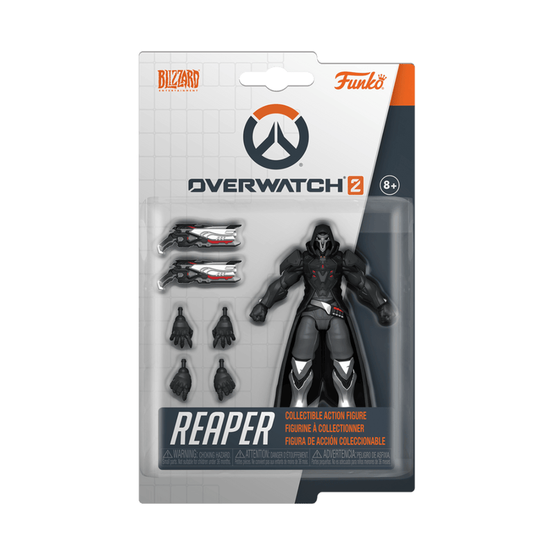 FUNKO ACTION FIGURE: OVERWATCH 2 - REAPER 3.75” 889698615433