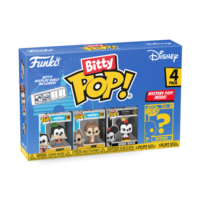 FUNKO BITTY POP: DISNEY - GOOFY 4PK 889698713221