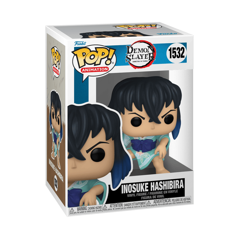 FUNKO POP ANIMATION: DEMON SLAYER - INOSUKE HASHIBIRA (KIMONO) 889698755726