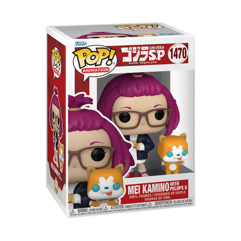 FUNKO POP ANIMATION: GODZILLA SINGULAR POINT - MEI KAMINO WITH PELOPS II 889698721141