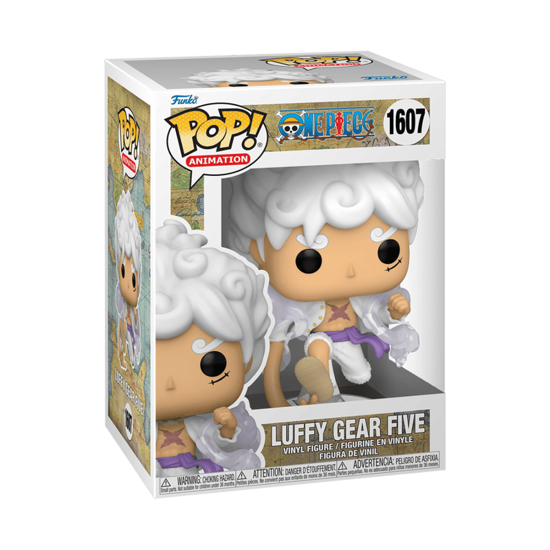 FUNKO POP ANIMATION: ONE PIECE - LUFFY GEAR 5 W/GLOW CHASE 889698793216