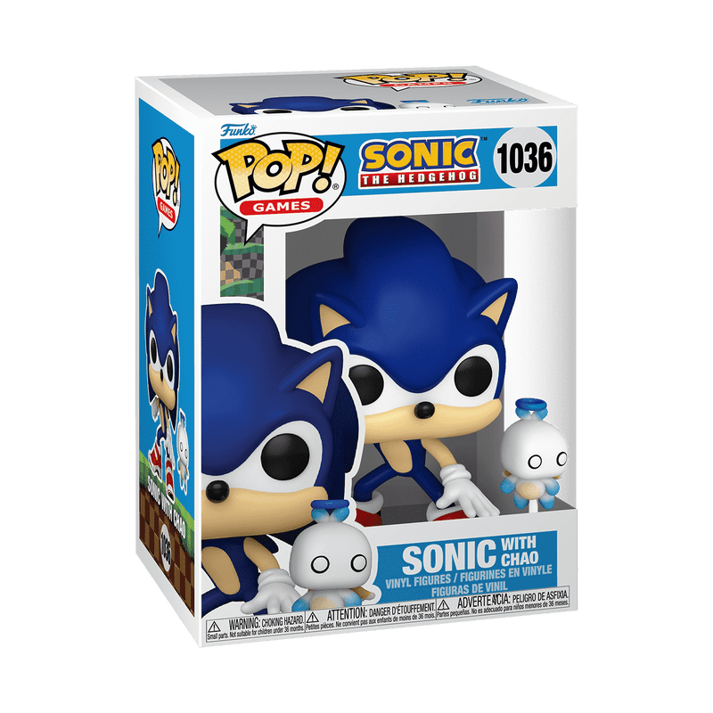 FUNKO POP&BUDDY: SONIC - SONIC W/HCHAO 889698803090