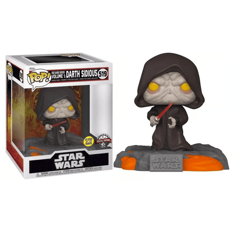 FUNKO POP DELUXE: STAR WARS - DARTH SIDIOUS (GW)(SP) 889698632935