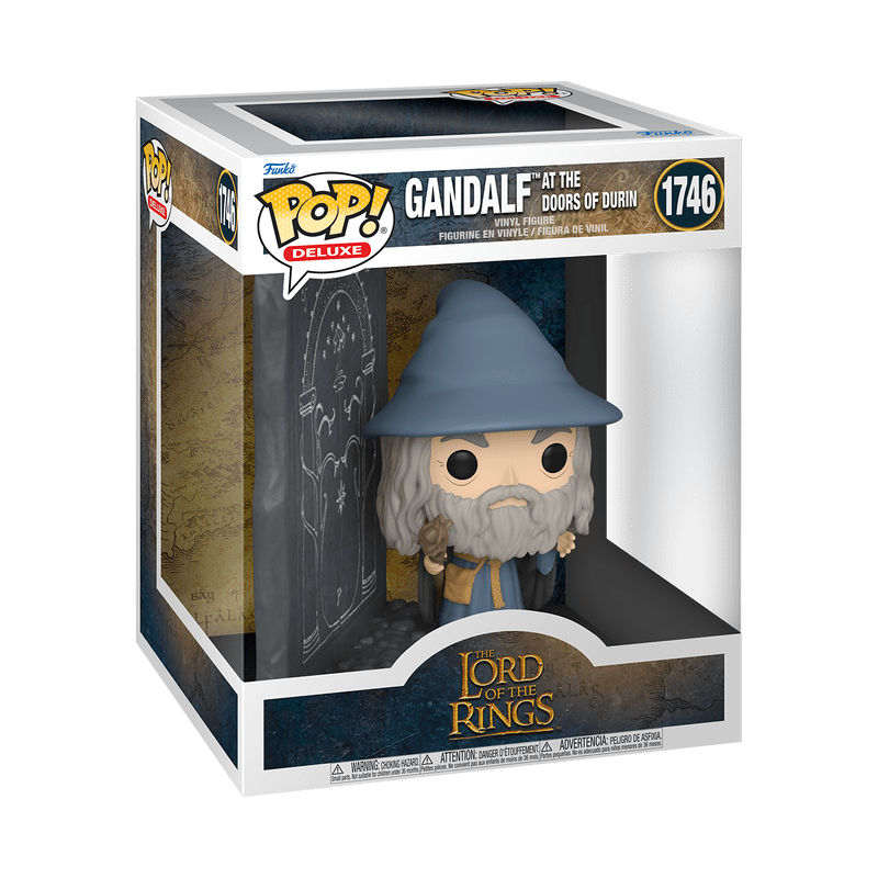 FUNKO POP DLX: LORD OF THE RINGS S8 - GANDALF DOORS OF DURIN 889698837842