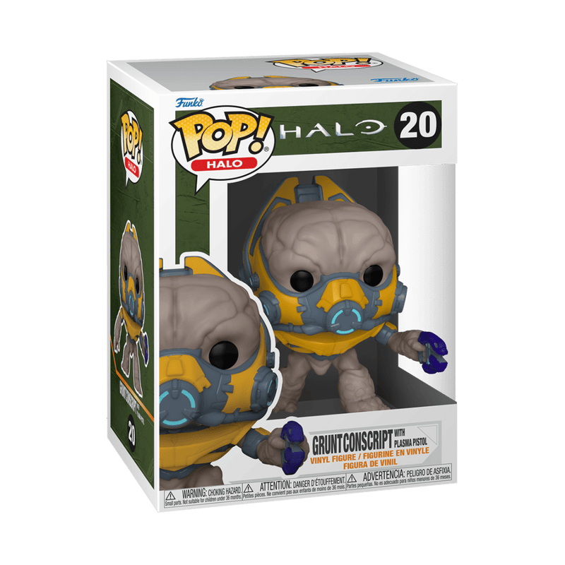 FUNKO POP GAMES: HALO INFINITE - GRUNT W/WEAPON 889698593359