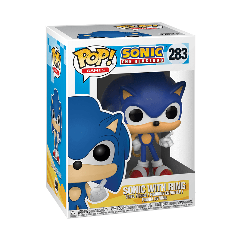 FUNKO POP GAMES: SONIC - SONIC W/ RING 889698201469