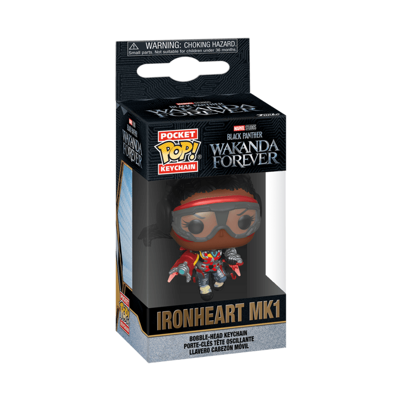 FUNKO POP KEYCHAIN: BPWF - IRONHEART MK 1 889698639354