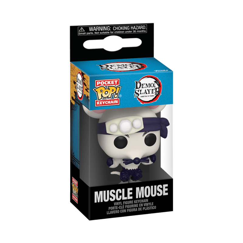 FUNKO POP KEYCHAIN: DEMON SLAYER - MUSCLE MOUSE 889698755771