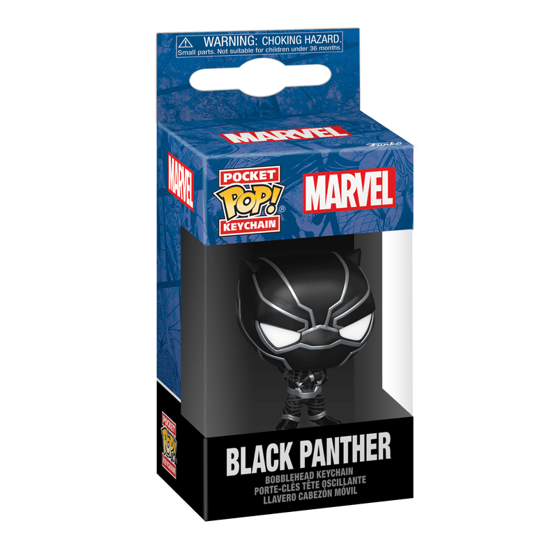 FUNKO POP KEYCHAIN: MARVEL NEW CLASSICS - BLACK PANTHER 889698824910