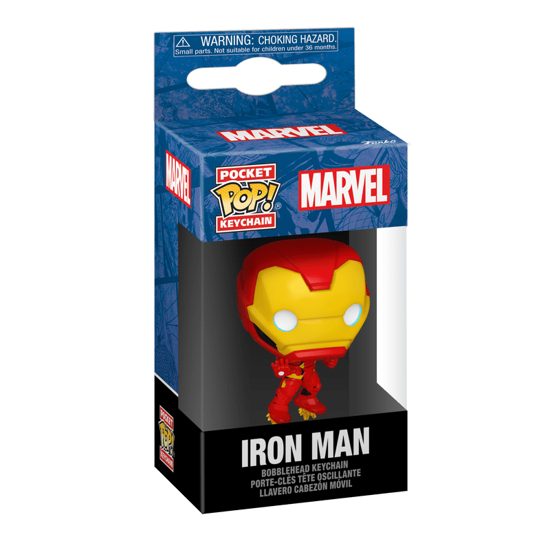 FUNKO POP KEYCHAIN: MARVEL NEW CLASSICS - IRON MAN 889698824941