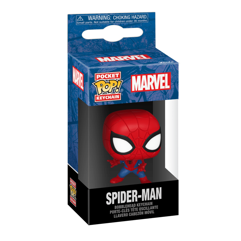 FUNKO POP KEYCHAIN: MARVEL NEW CLASSICS - SPIDER-MAN 889698824958