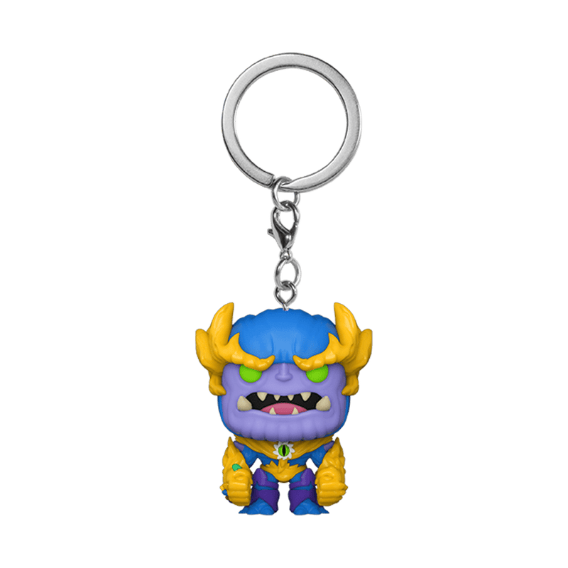 FUNKO POP KEYCHAIN: MONSTER HUNTERS - THANOS 889698615204