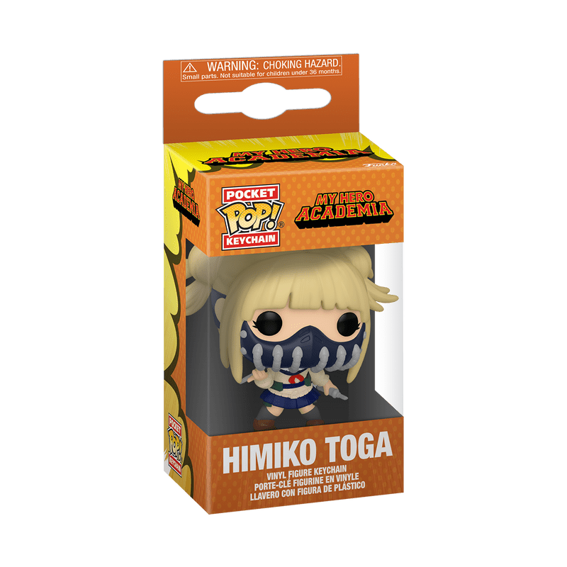 FUNKO POP KEYCHAIN: MY HERO ACEDEMIA - TOGA W/FACE COVER 889698755634