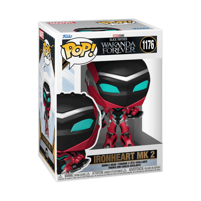 FUNKO POP: MARVEL - BLACK PANTER - IRON HEART MK 2 889698667173