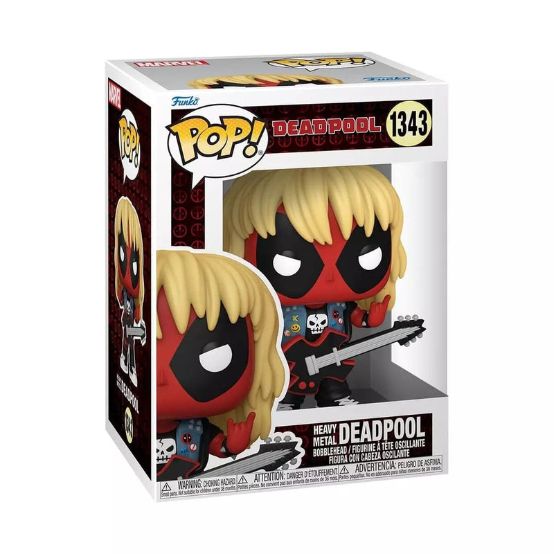 FUNKO POP MARVEL: DEADPOOL - METAL BAND 889698760782