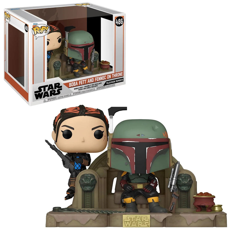 FUNKO POP MOMENT: MANDALORIAN - BOBA FETT & FENNEC SHAND 889698583916