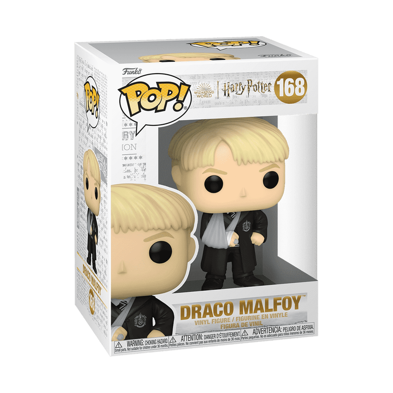 FUNKO POP MOVIES: HARRY POTTER PRISONER OF AZKABAN - DRACO MALFOY W/BROKEN ARM 889698760058