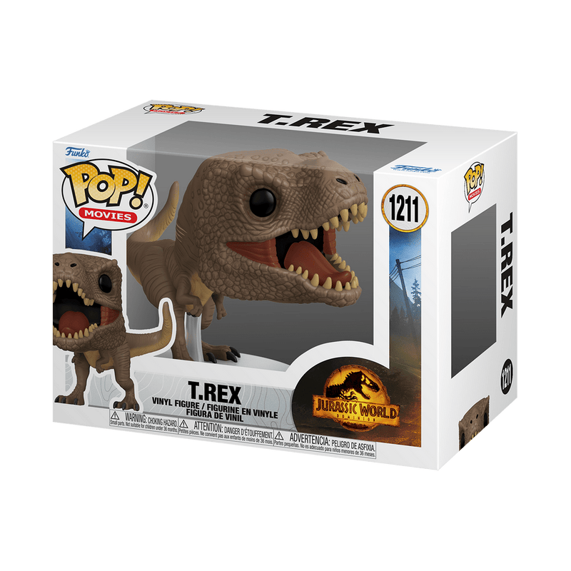 FUNKO POP MOVIES: JURASSIC WORLD 3 - T - REX 889698622226