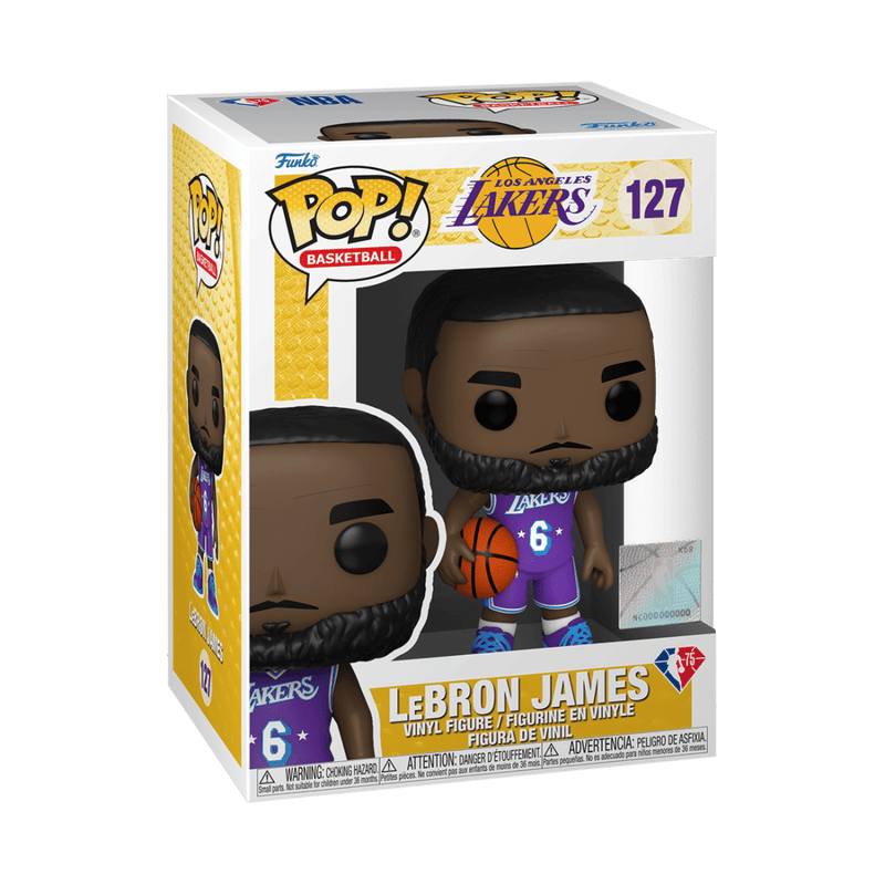 FUNKO POP NBA: LA LAKERS - LEBRON JAMES (CITY EDITION) 889698576284