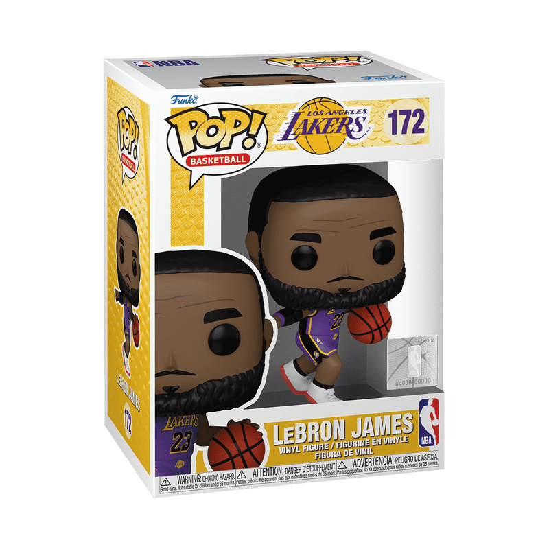 FUNKO POP NBA: LAKERS - LEBRON JAMES 889698751179