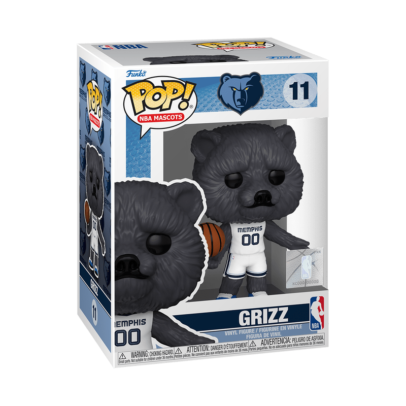 FUNKO POP NBA: MASCOTS - MEMPHIS - GRIZZ 889698796293