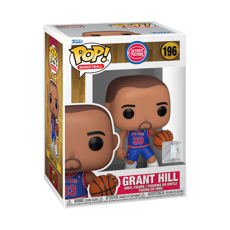 FUNKO POP NBA: PISTONS - ROOKIE SEASON - GRANT HILL 889698796811