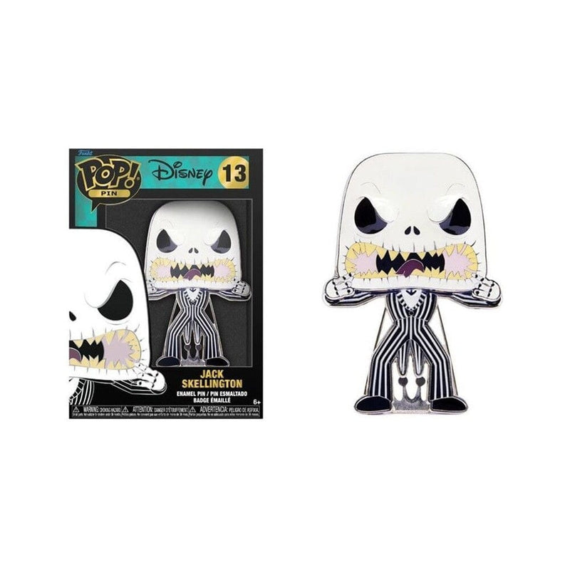 FUNKO POP PIN: DISNEY - NIGHTMARE BEFORE CHRISTMAS - JACK SKELLINGTON 671803418691