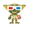 FUNKO POP PIN: HORROR - STRIPE 671803419193