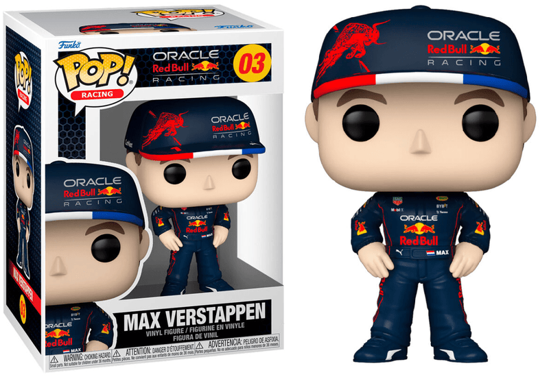 FUNKO POP RACING Formula 1 – Max Verstappen 889698722179