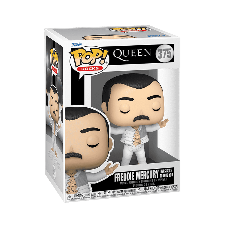 FUNKO POP ROCKS: QUEEN - F. MERCURY (I WAS BORN TO LOVE YOU) 889698753753