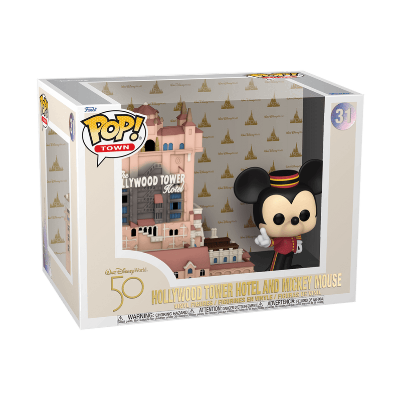 FUNKO POP TOWN: DISNEY - TOWN OF TERROR W/ MICKEY 889698643771