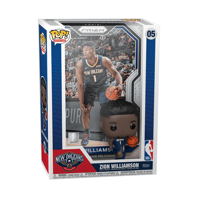 FUNKO POP TRADING CARDS: ZION WILLIAMSON 889698605281